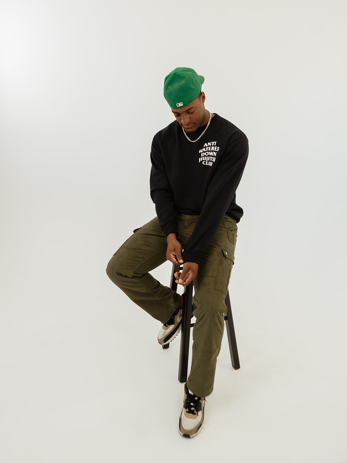 Anti-Watered Down Jiu Jitsu Club Crewneck Sweatshirt