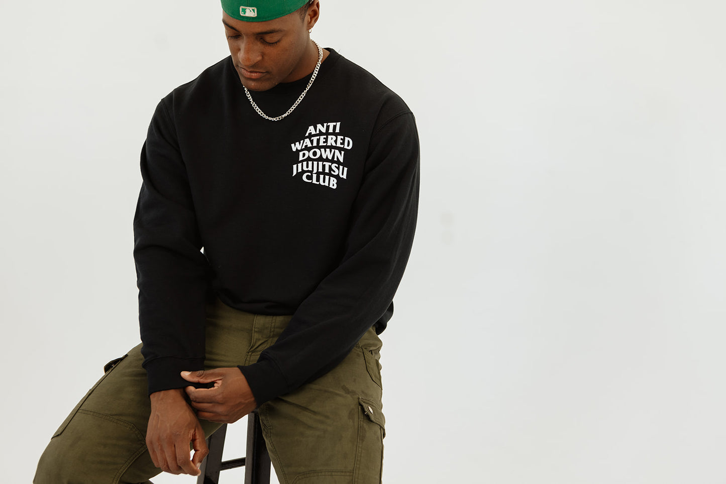 Anti-Watered Down Jiu Jitsu Club Crewneck Sweatshirt