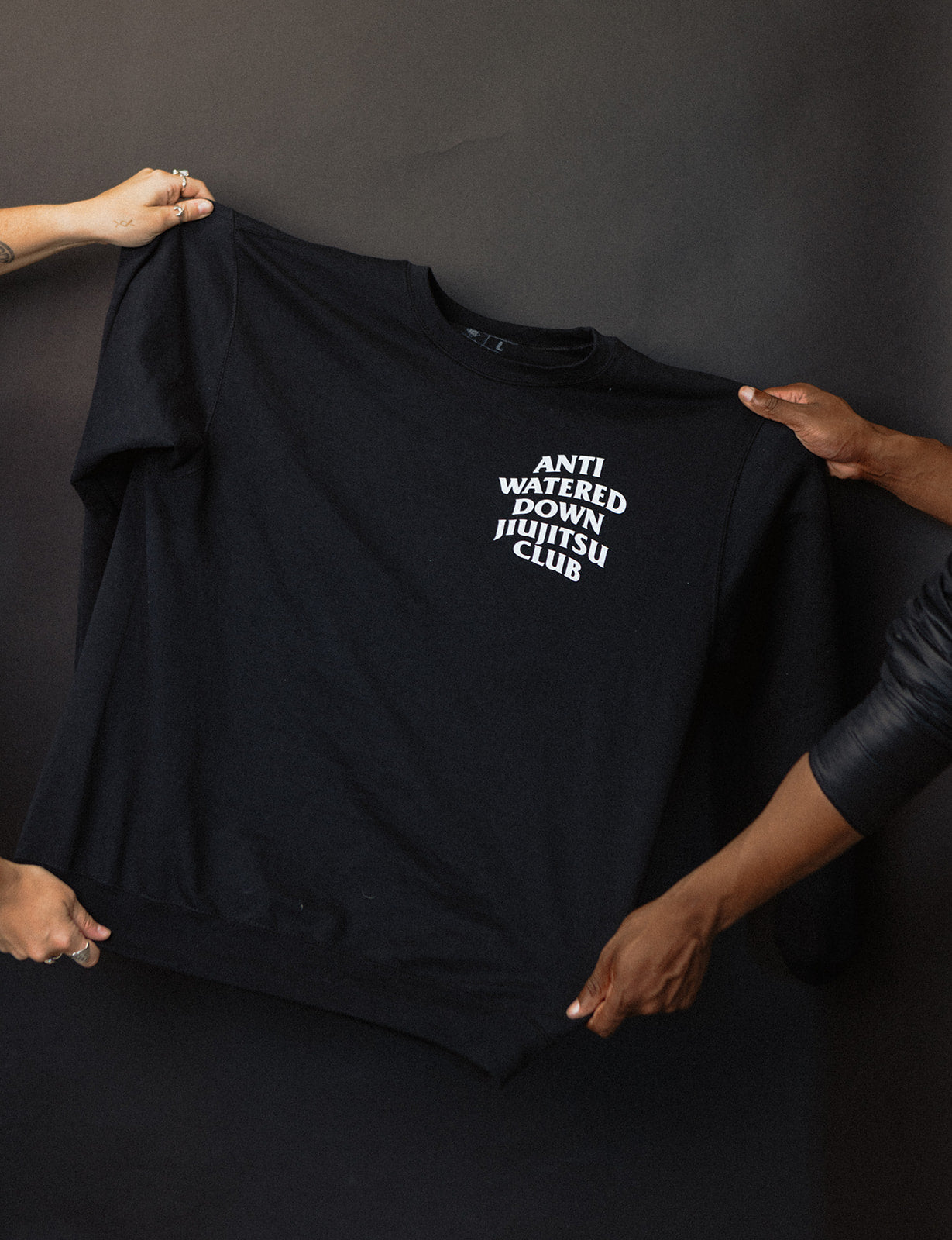Anti-Watered Down Jiu Jitsu Club Crewneck Sweatshirt