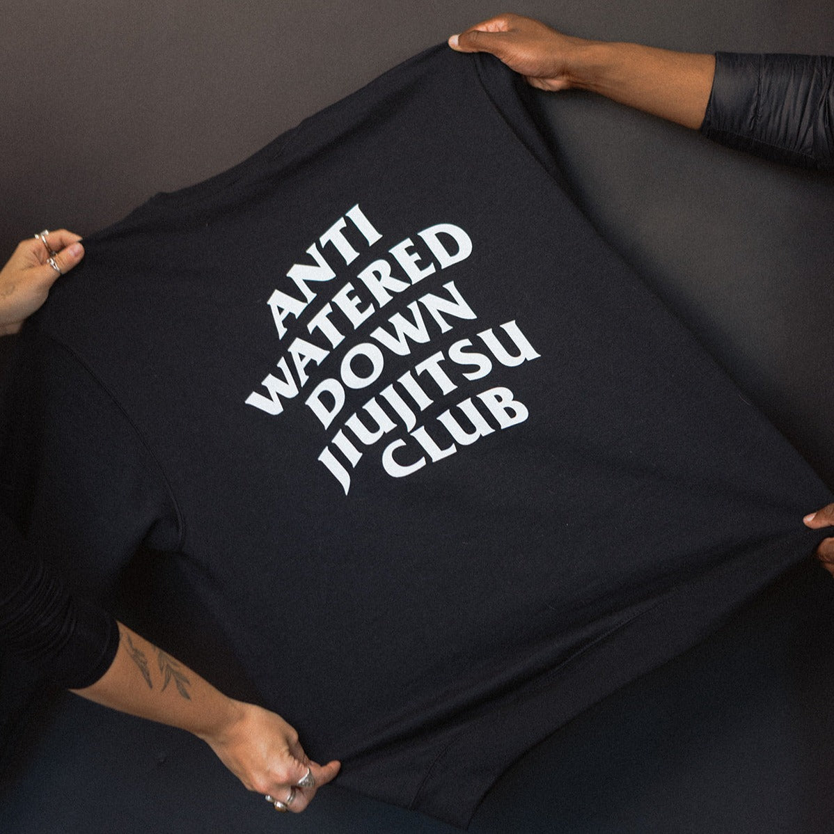Anti-Watered Down Jiu Jitsu Club Crewneck Sweatshirt