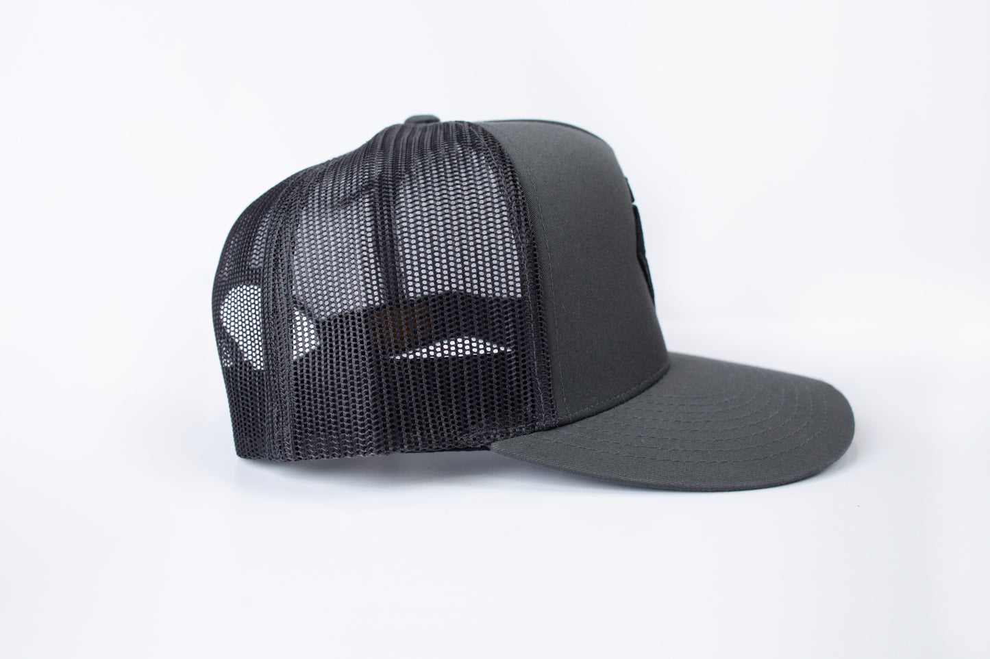 Grey and Black Alias Monogram Hat