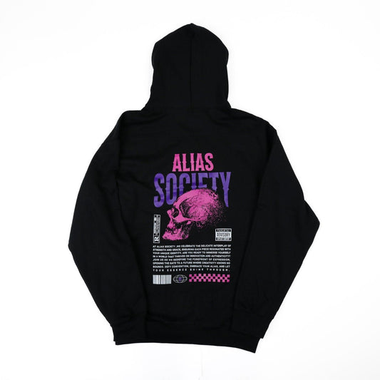 We Are Alias Society Skull Hoodie